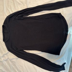 Lululemon long sleeve black shirt hold tight long sleeve shirt size small